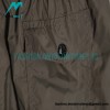 Moncler - White Leather Beach Shorts Pants